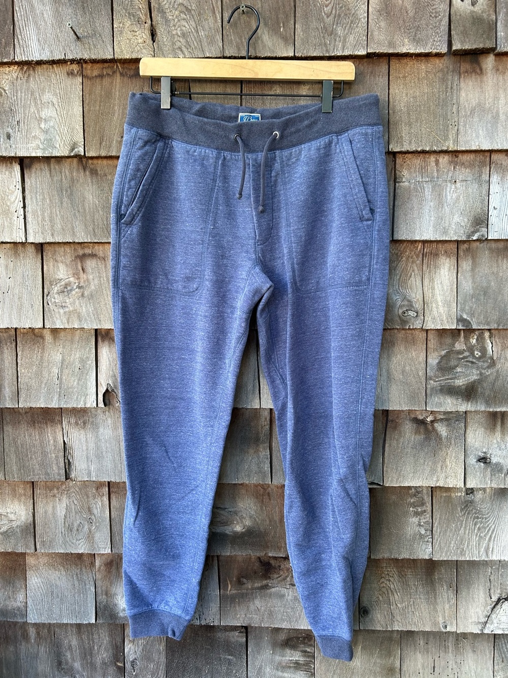 J. Crew Heathered Blue Medium Tall Sweatpants